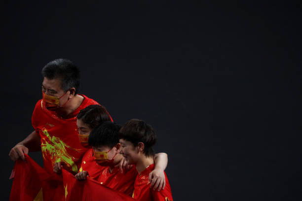 2021乒乓球混雙決賽：中國組合許昕/劉詩雯憾負日本摘銀